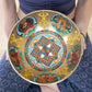 Thangka Painting: Sound Healing Singing Bowl, 11"