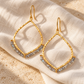Labradorite Lotus Earrings