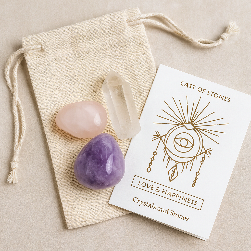 Loving Rocks Love and Happiness Healing Stones - Crystal Set | DharmaCrafts