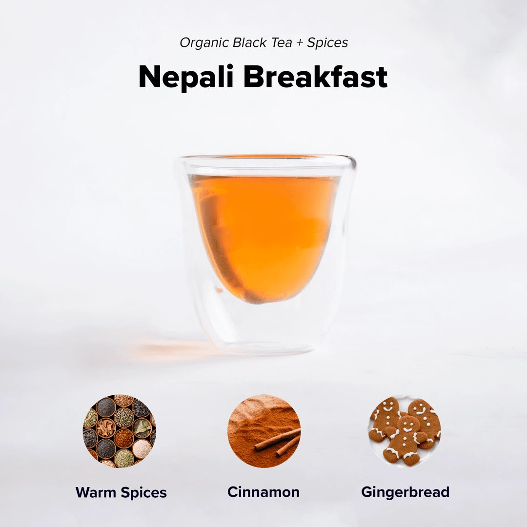 Loose Leaf Nepali Breakfast: Organic Masala Chai Blend