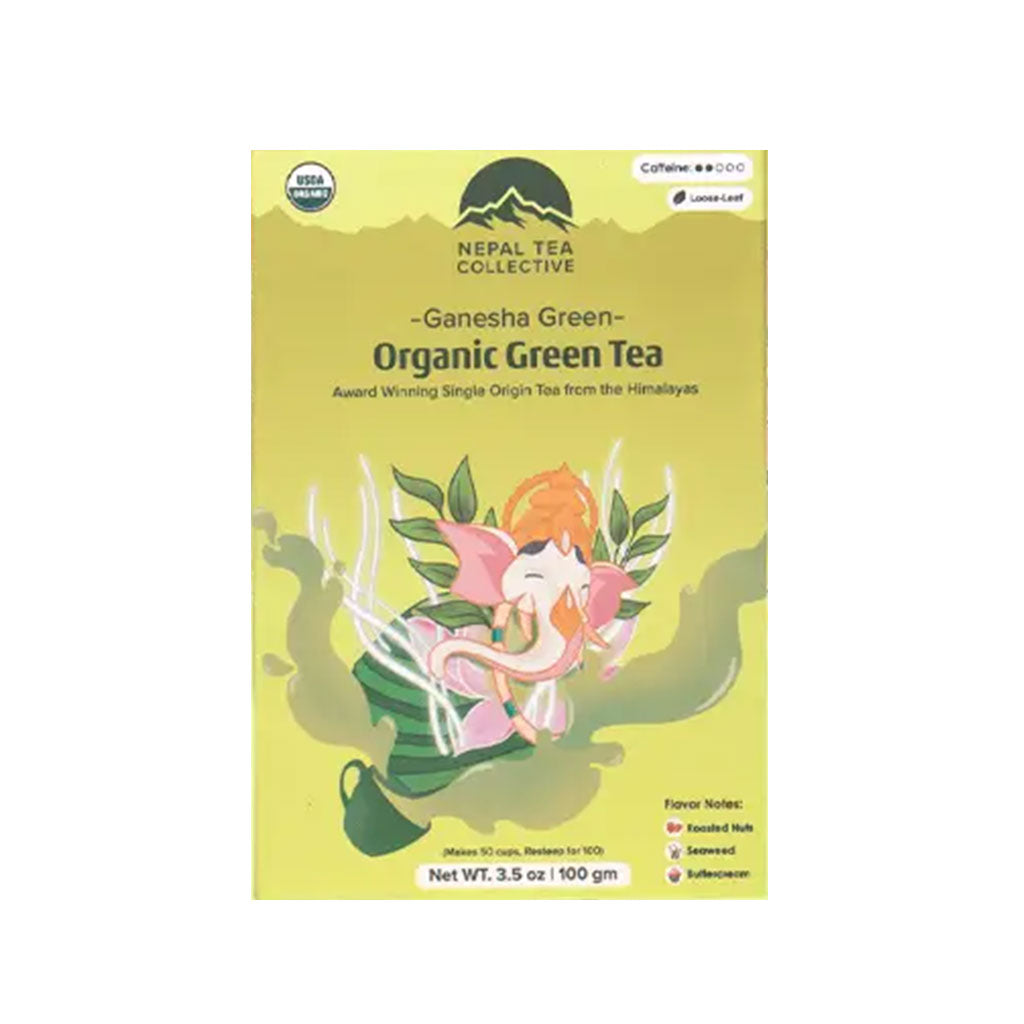Loose Leaf Nepali Green Tea: Ganesha Green