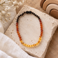 Raw Ombré Baltic Amber Necklace