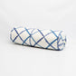 Blue Watercolor Geometric Bolster - COVER ONLY
