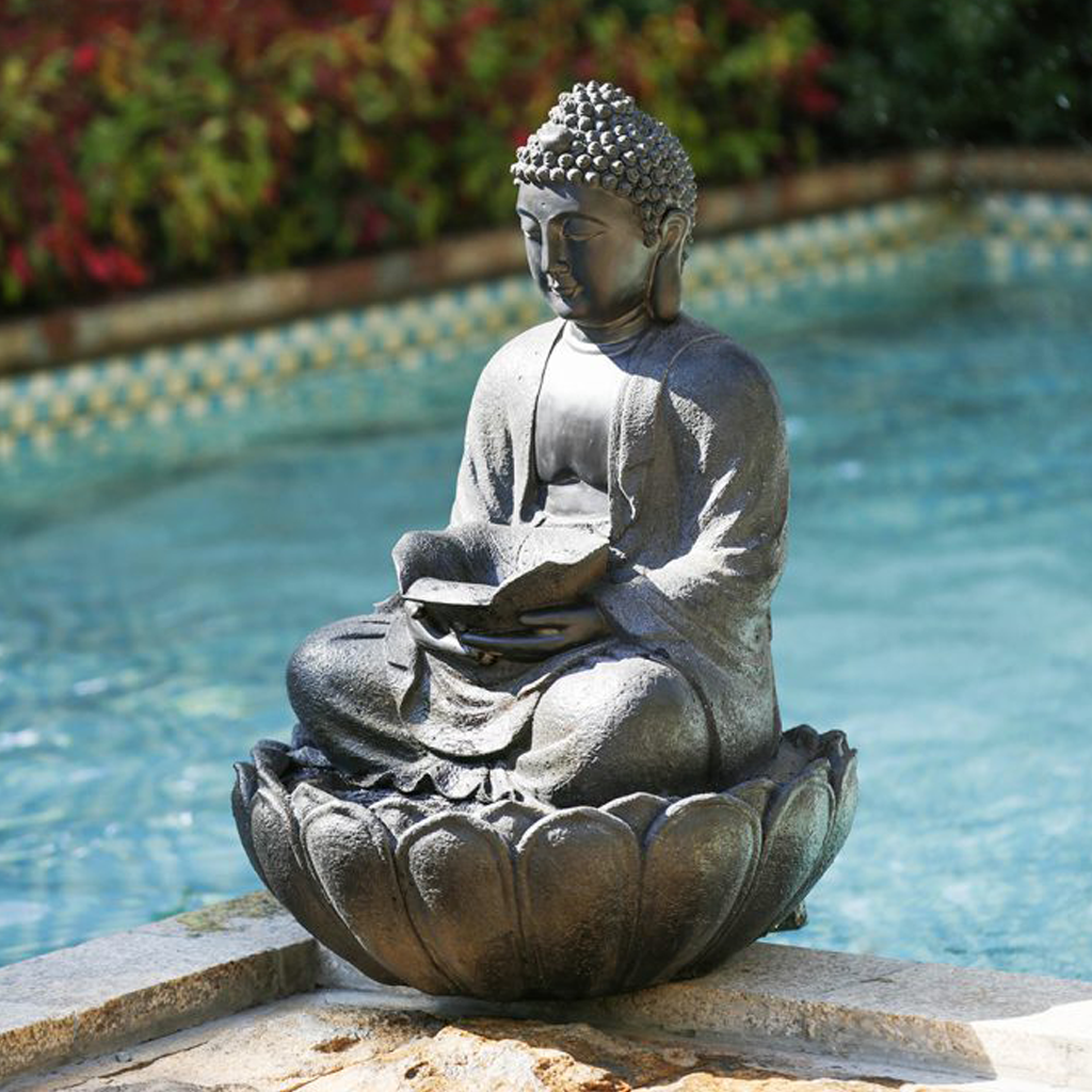 Buddha Fountain for Garden | DharmaCrafts