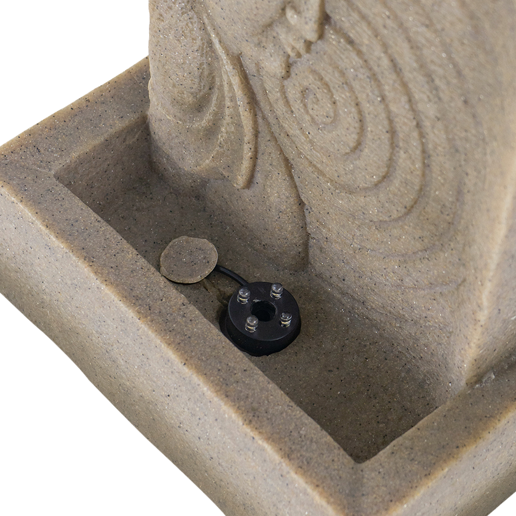 Meditating Buddha Water Fountain | DharmaCrafts