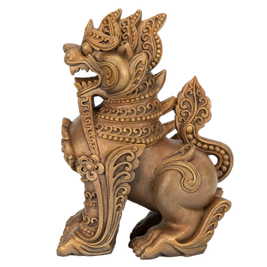 Chinte Burmese Lion Guardian Statue