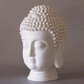 Porcelain Buddha Head Statue