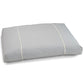 Dharma Cloud Zabuton, 3 Panel, gray and white