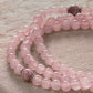 Rose Quartz Mala, 108 beads