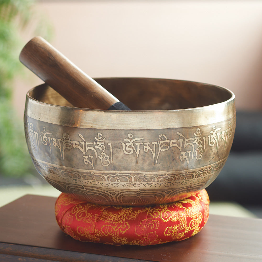 Hand-Hammered Tibetan Singing Bowl