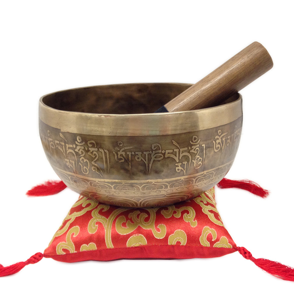 Hand-Hammered Tibetan Singing Bowl