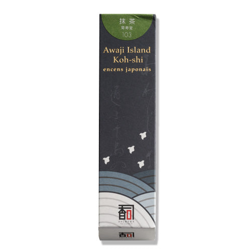 Low Smoke Awaji Island Incense, Green Tea (103)