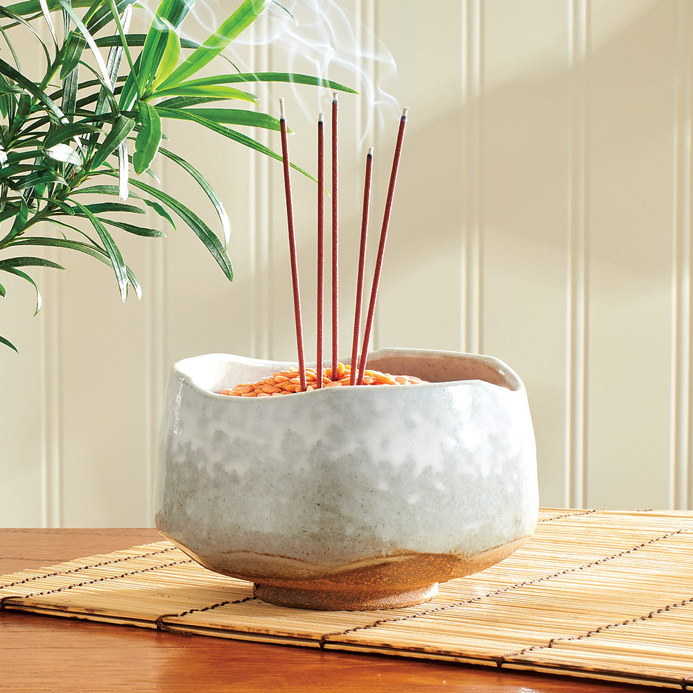 Wind and Snow Incense Bowl