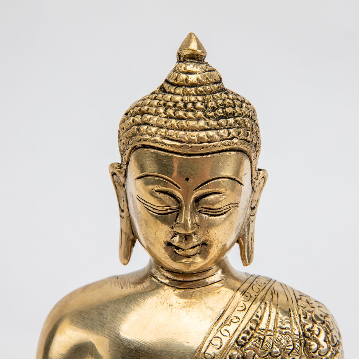 Brass Medicine Buddha Statue - 11"