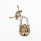 Brass Bodhisattva Padlock