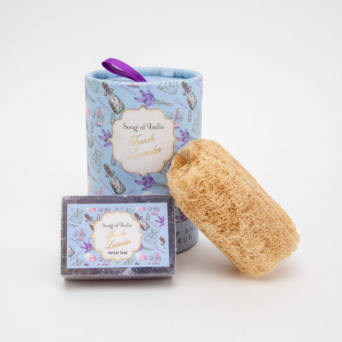 Little Pleasure Soap Bar with Loofah