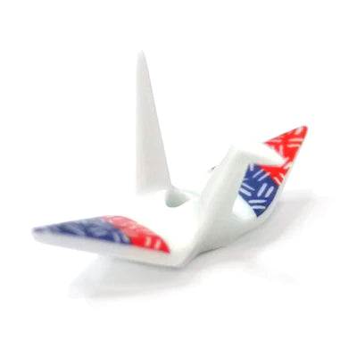 Origami Crane Miniature Ceramic Incense Burner