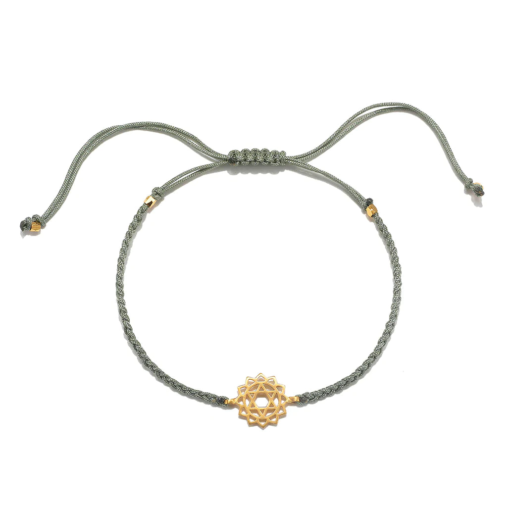 Braided Gold Chakra Bracelet