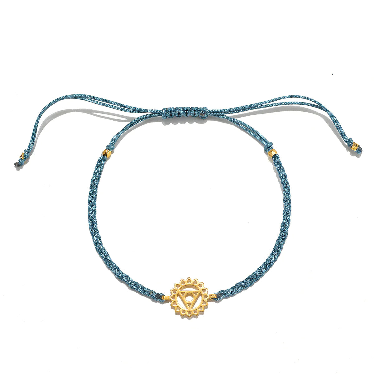 Braided Gold Chakra Bracelet