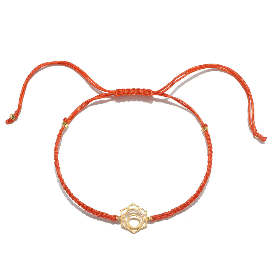 Braided Gold Chakra Bracelet