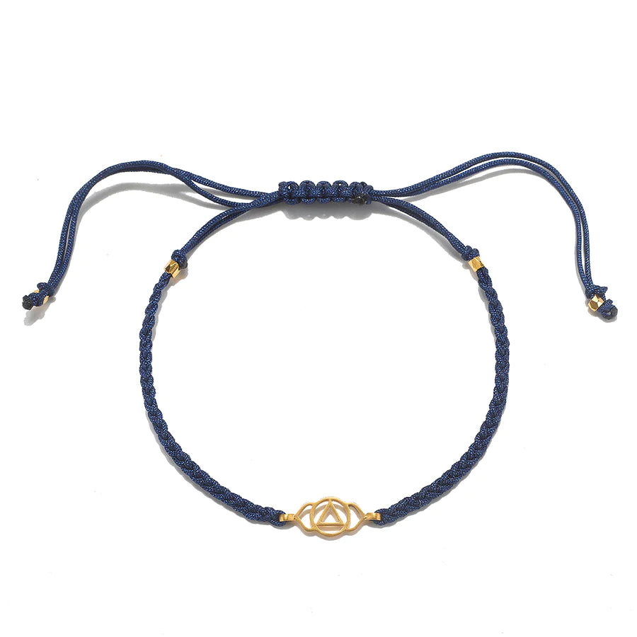 Braided Gold Chakra Bracelet