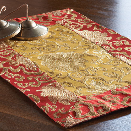 Red and Gold Brocade Altar Cloths