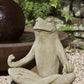 Zen Frog Garden Statue
