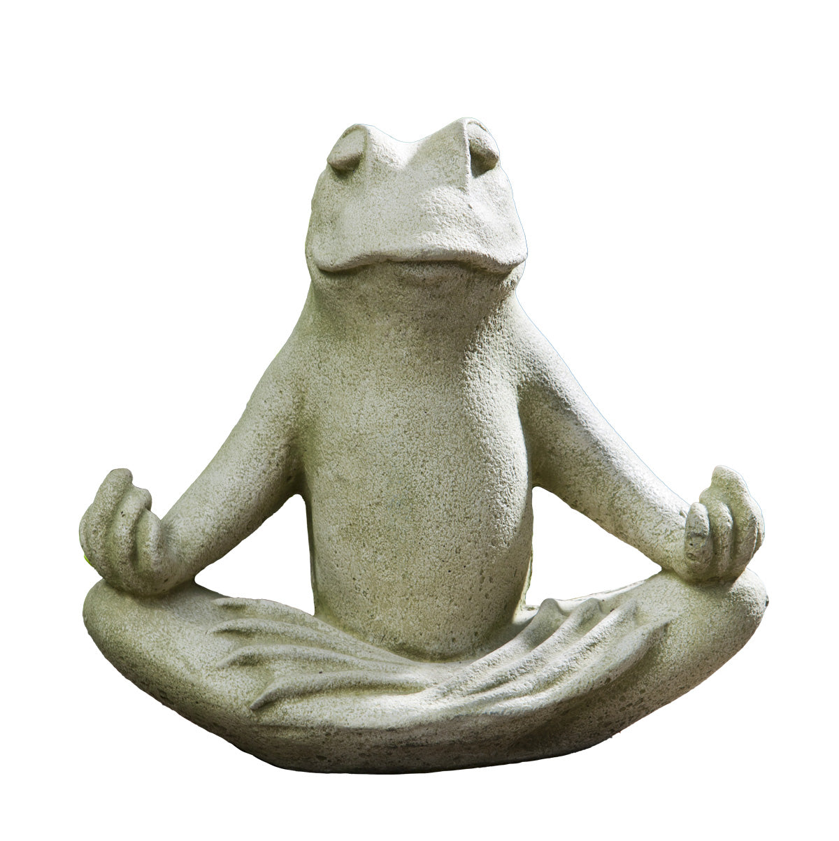 Zen Frog Garden Statue – DharmaCrafts