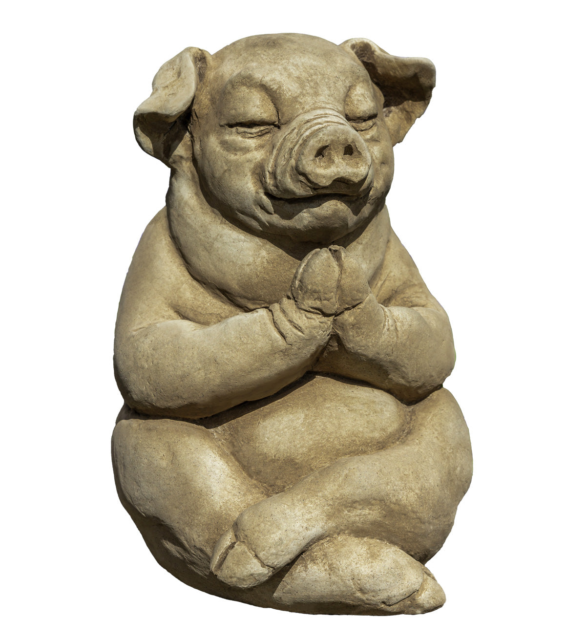 Zen Pig Garden Statue