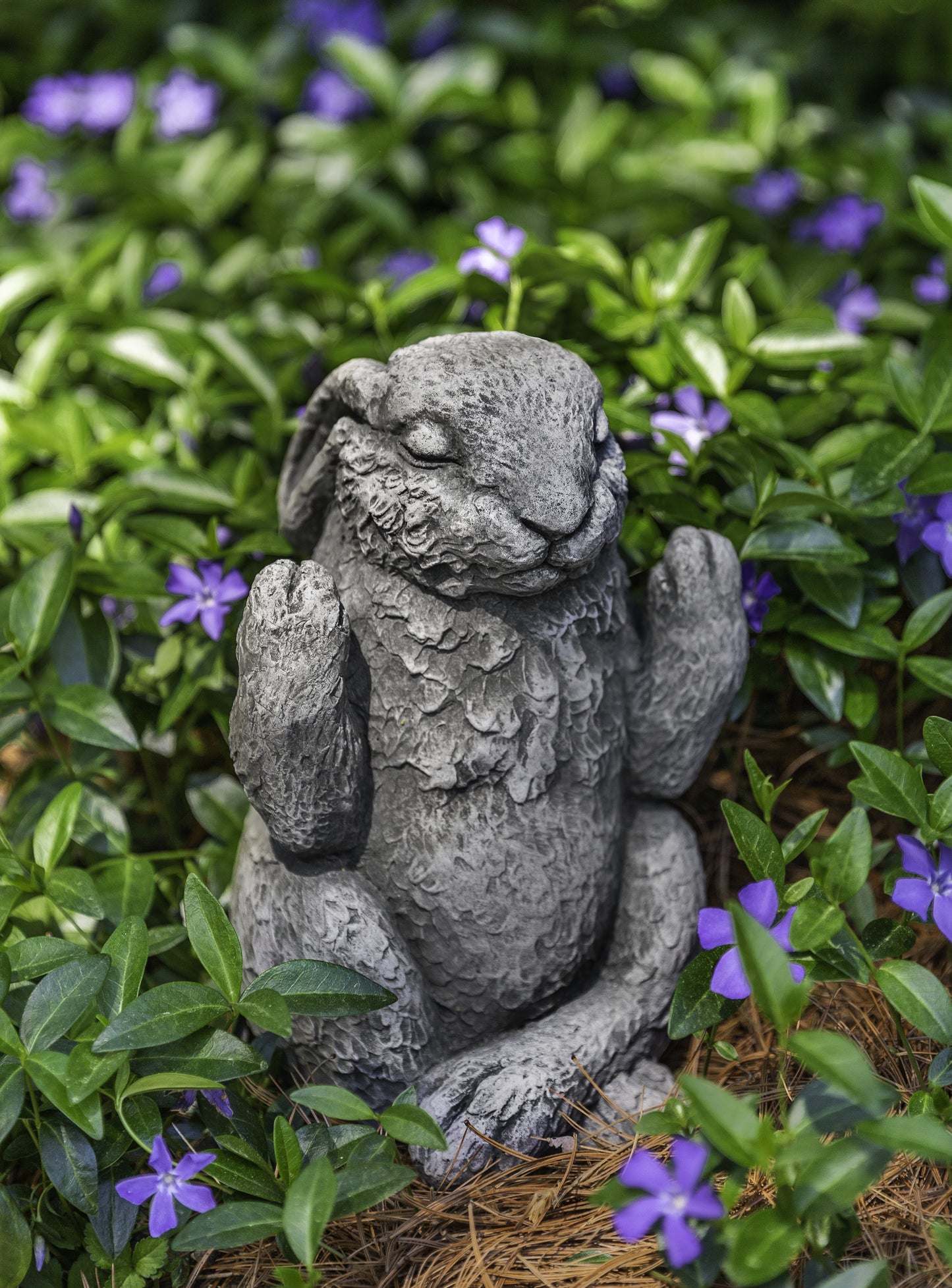 Meditating Rabbit Statue