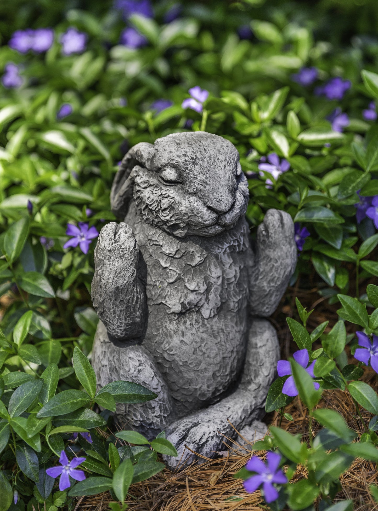 Meditating Rabbit Statue – DharmaCrafts