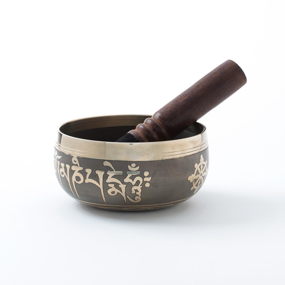 Full Moon Singing Bowl with Case and Mallet