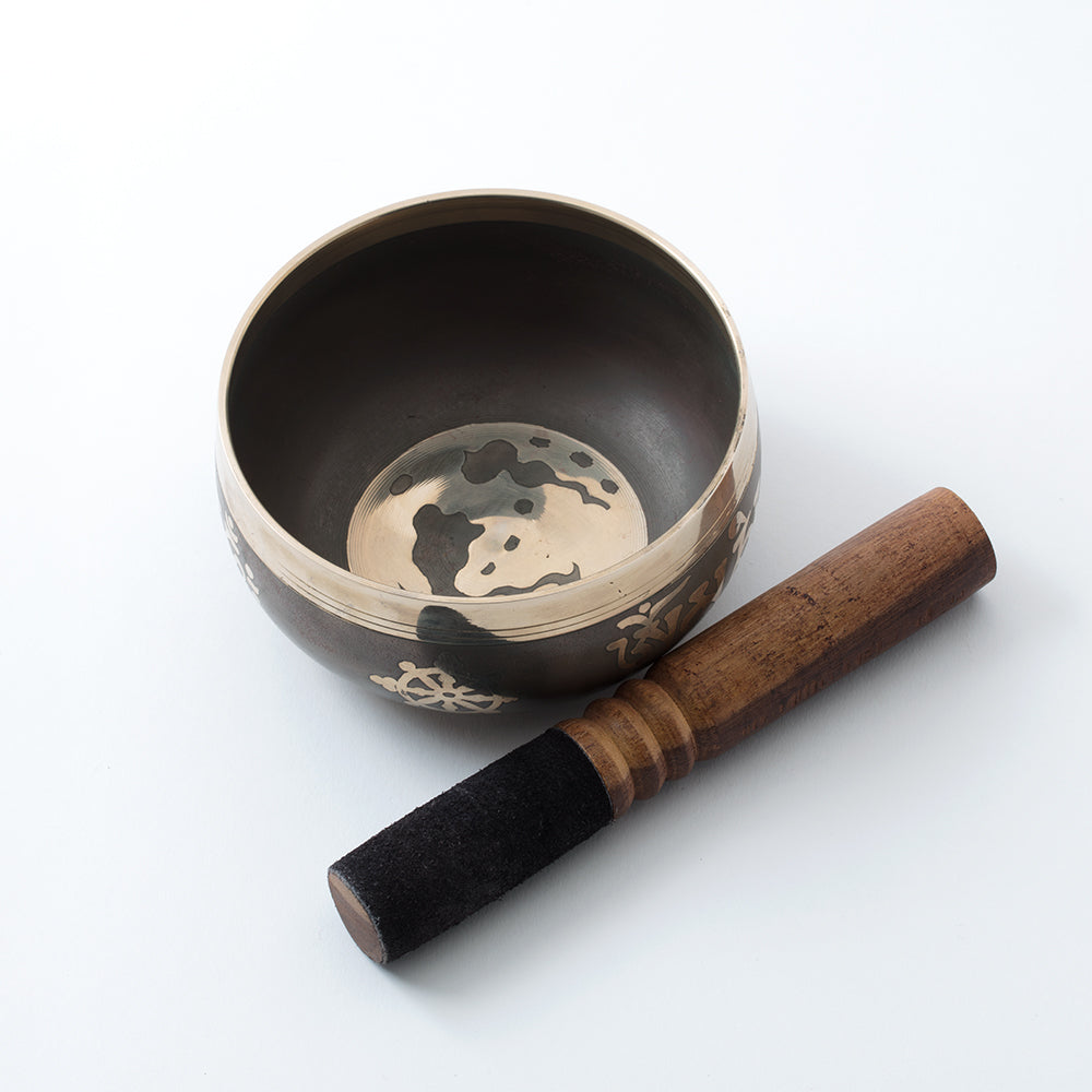 Full Moon Singing Bowl with Case and Mallet