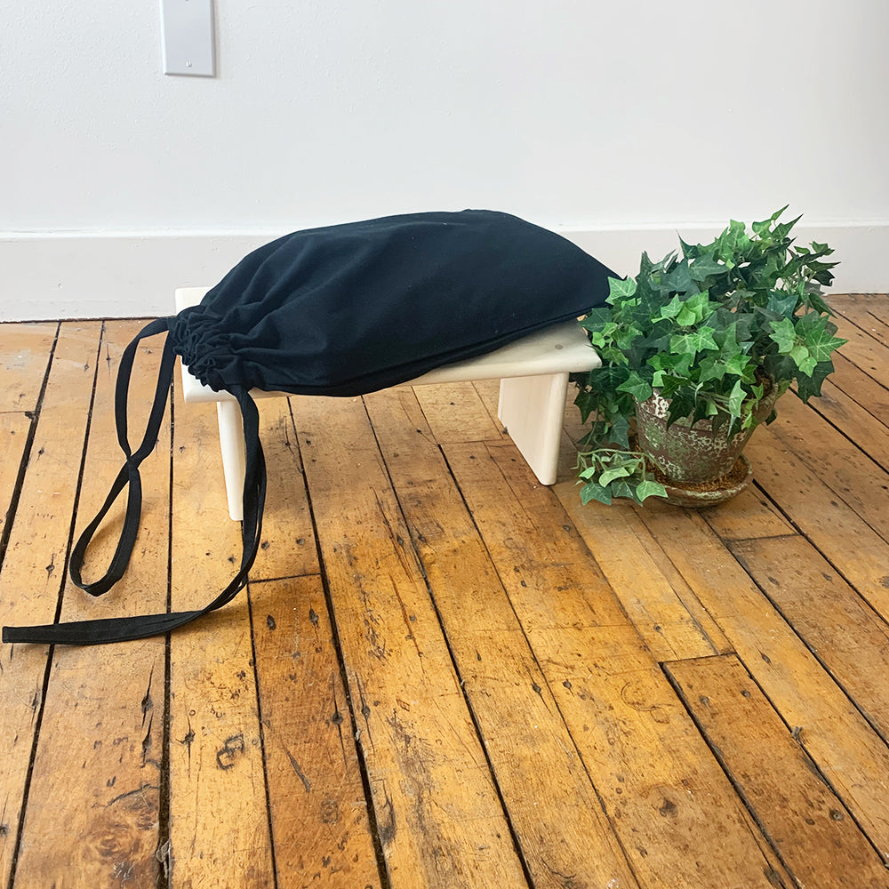 Studio Bench Bag with Cushion, Recycled Cotton- DharmaCrafts