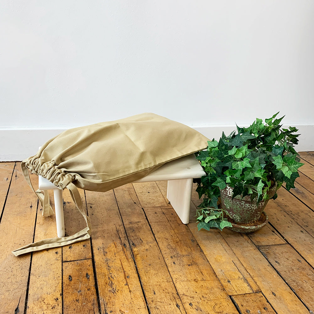 Eco Organic Bench Bag With Cushion