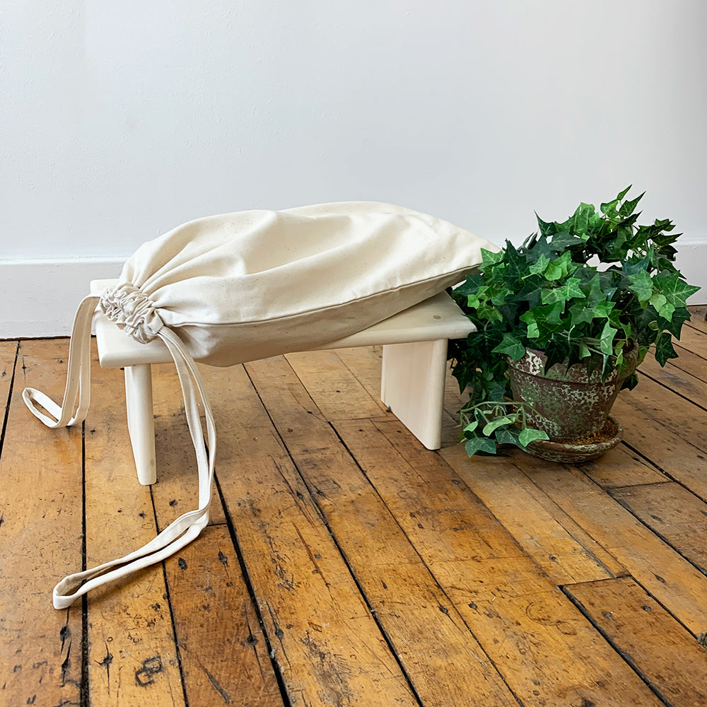 Eco Organic Bench Bag With Cushion