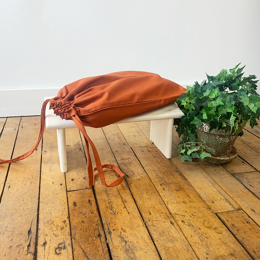 Eco Organic Bench Bag With Cushion