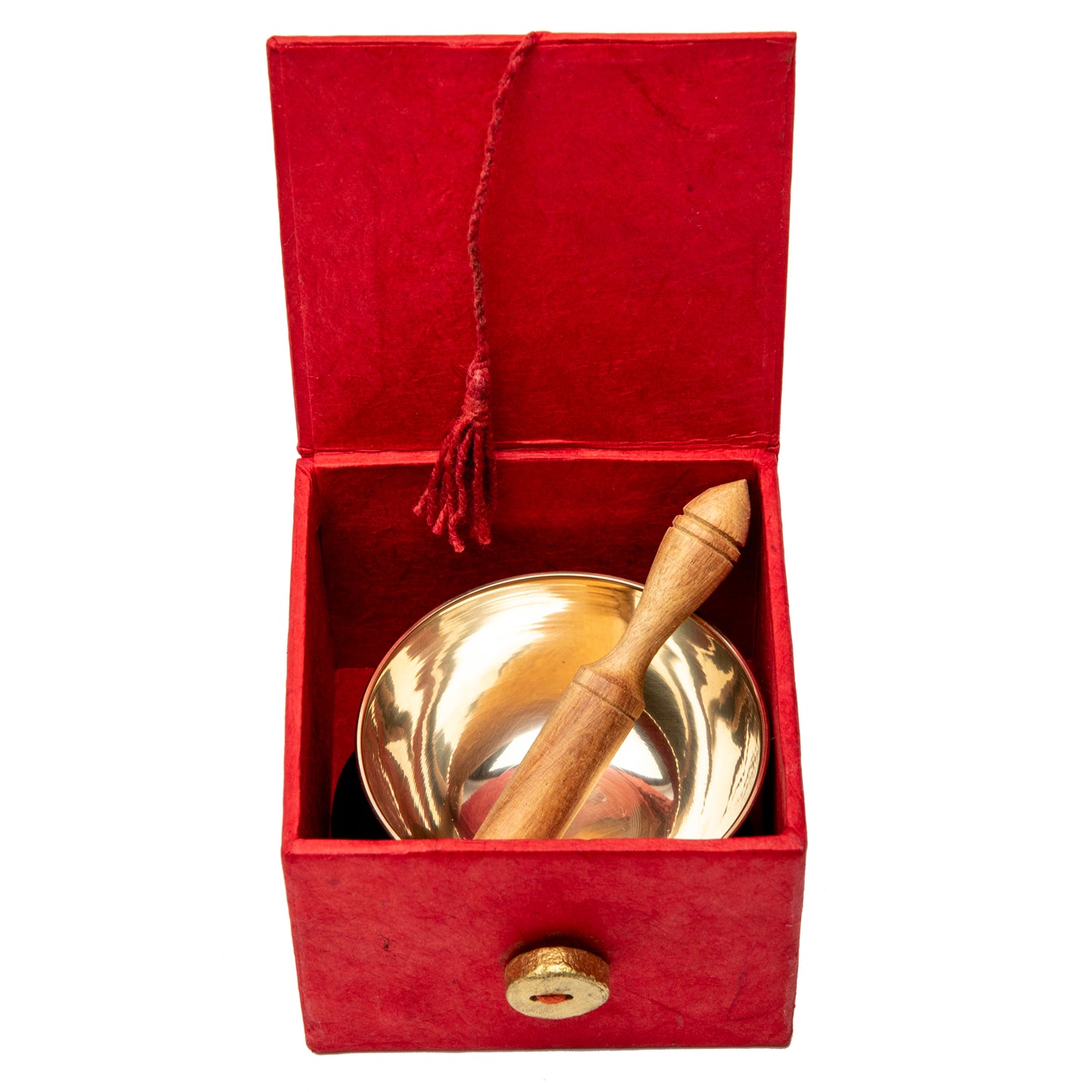 Gold Bodhi Singing Bowl Box Set