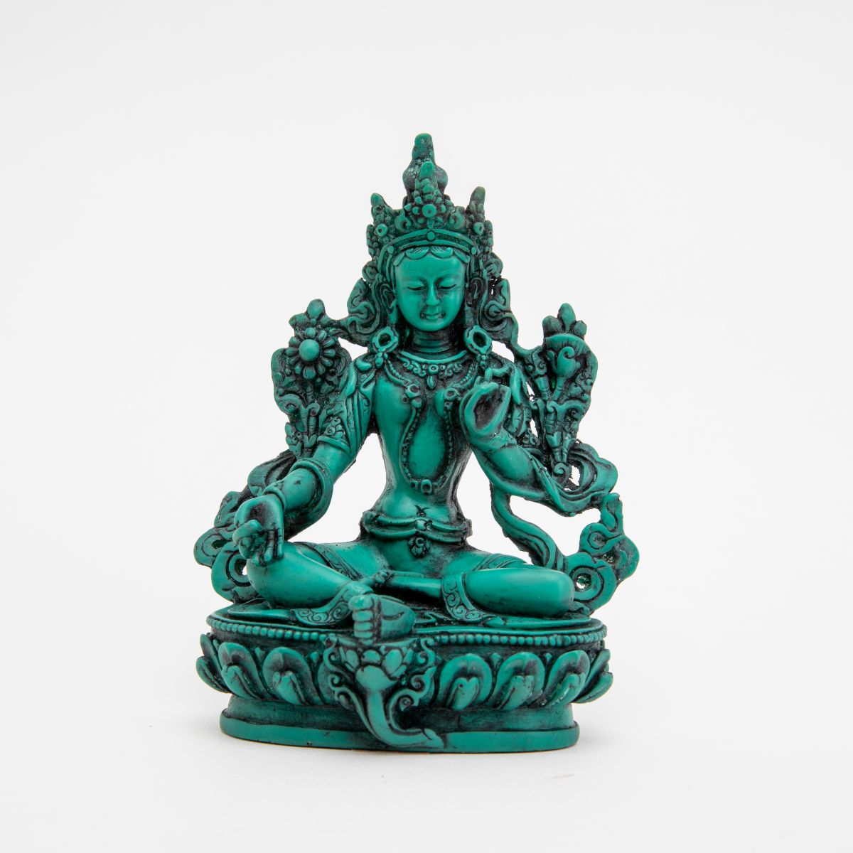 Green Tara Statue - 6"