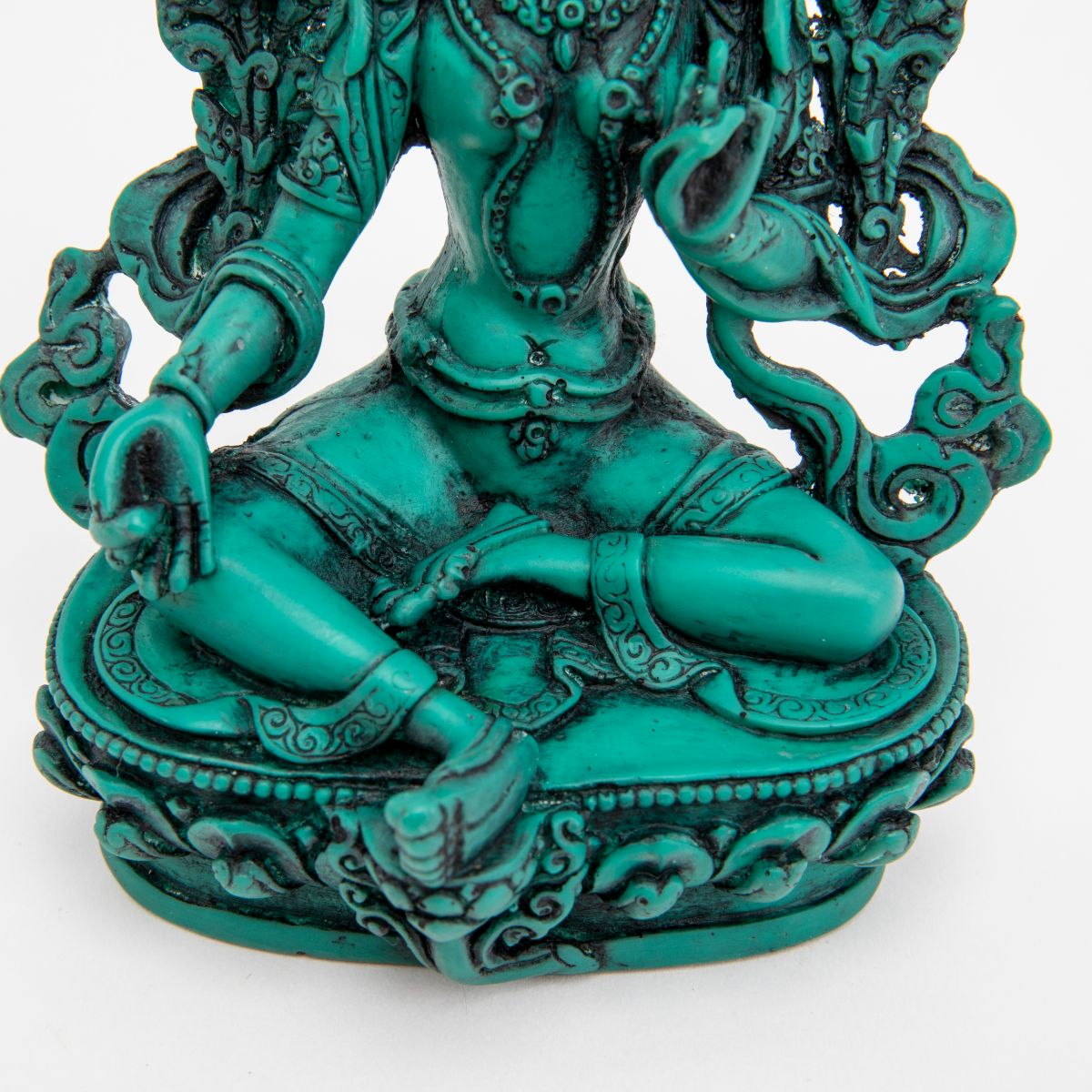 Green Tara Statue - 6"