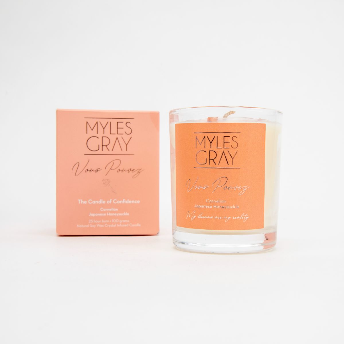 MYLES GRAY Crystal Candle