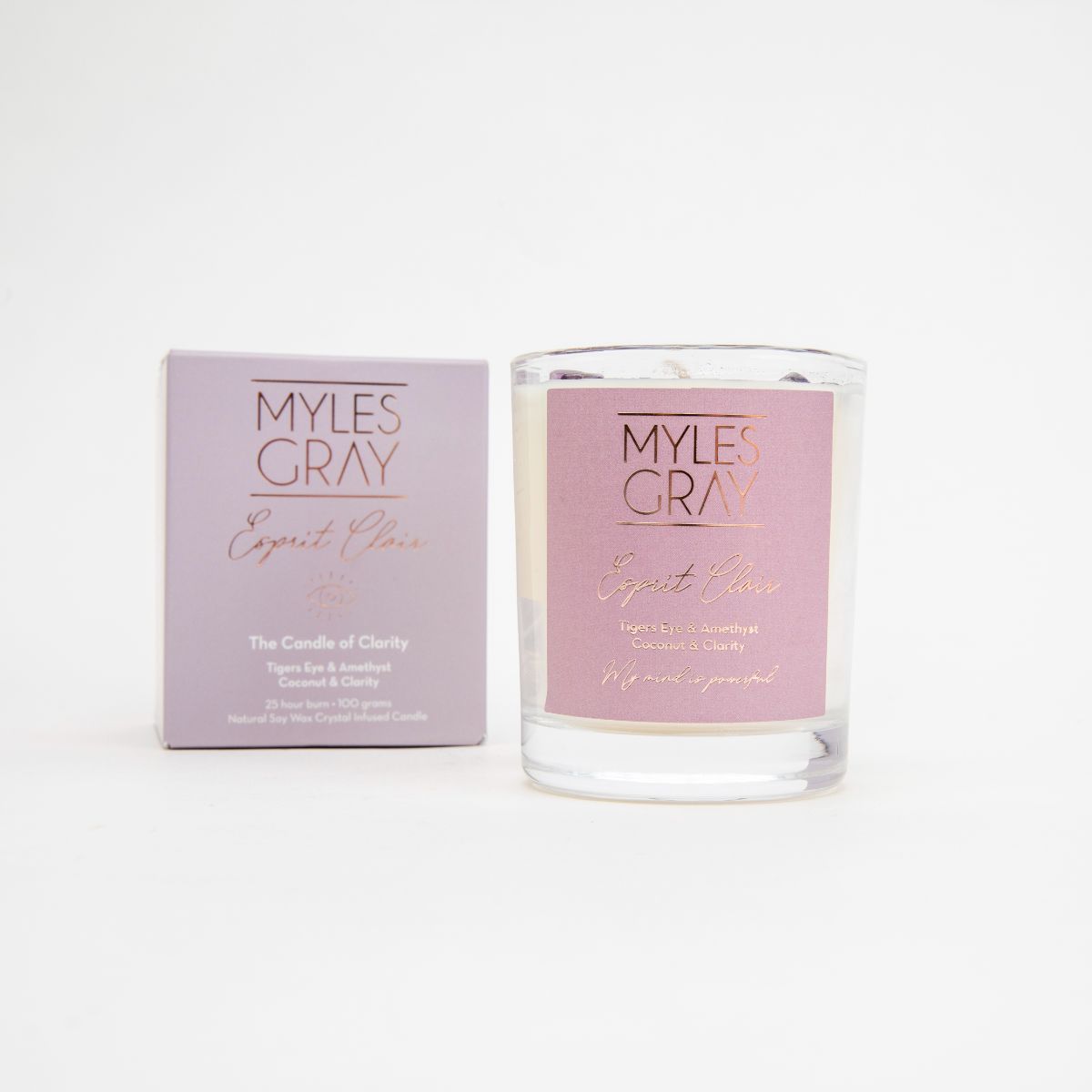 MYLES GRAY Crystal Candle