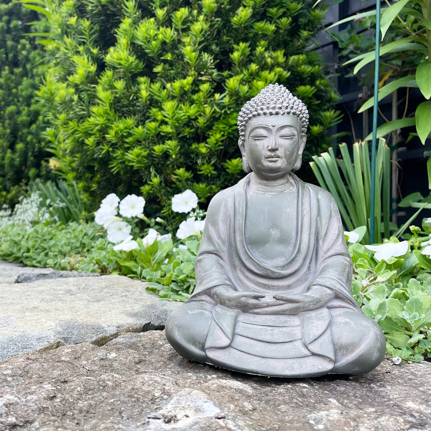 Calming Garden Buddha Statue - for Sacred Space | DharmaCrafts