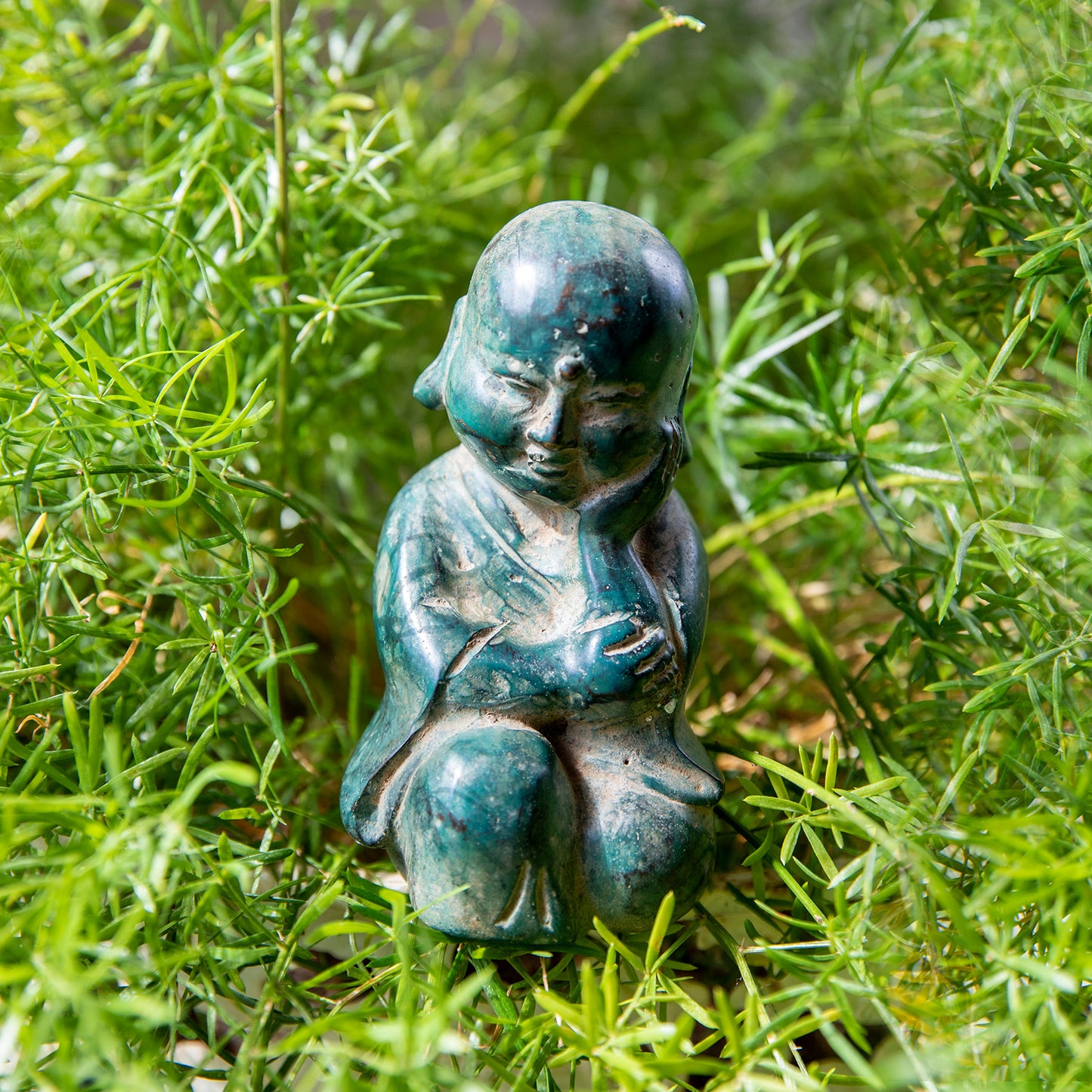 Green Jizo Statue #1