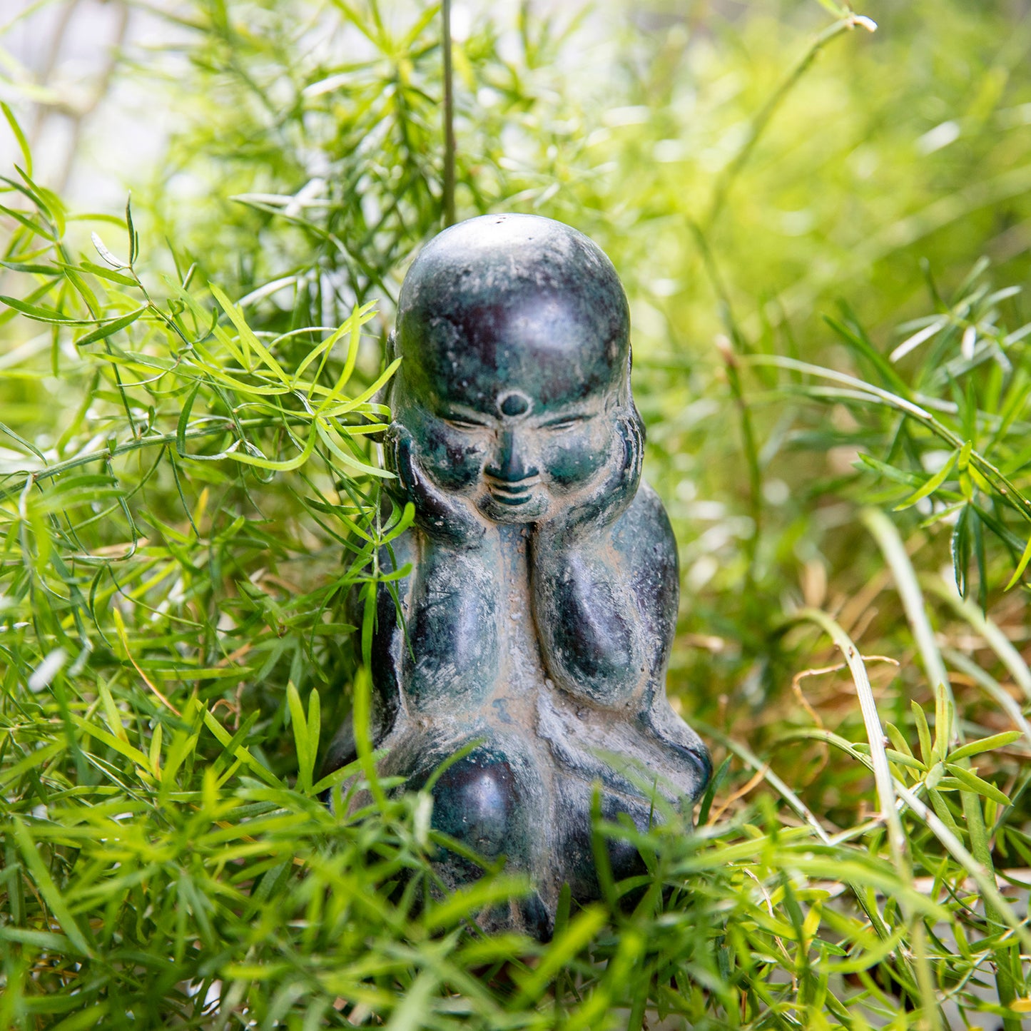 Green Jizo Statue #2