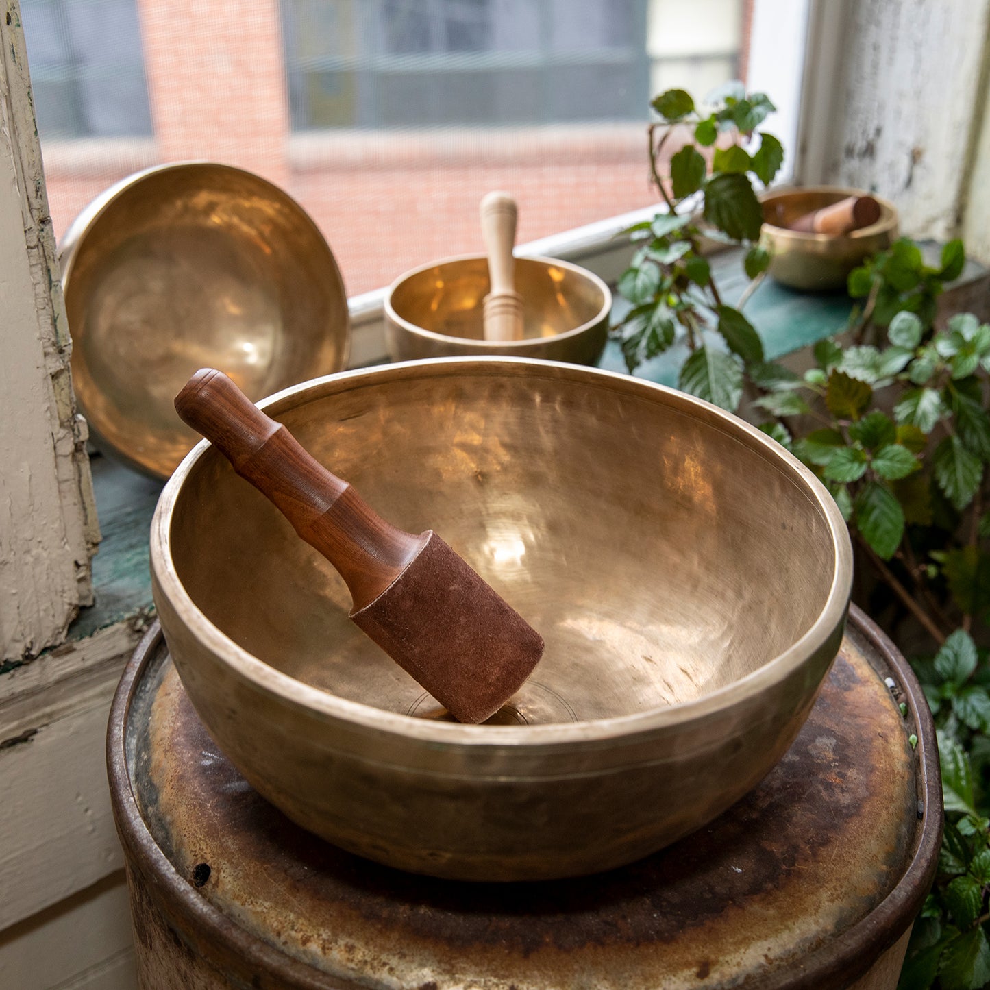 Handbeaten Singing Bowl - 12"