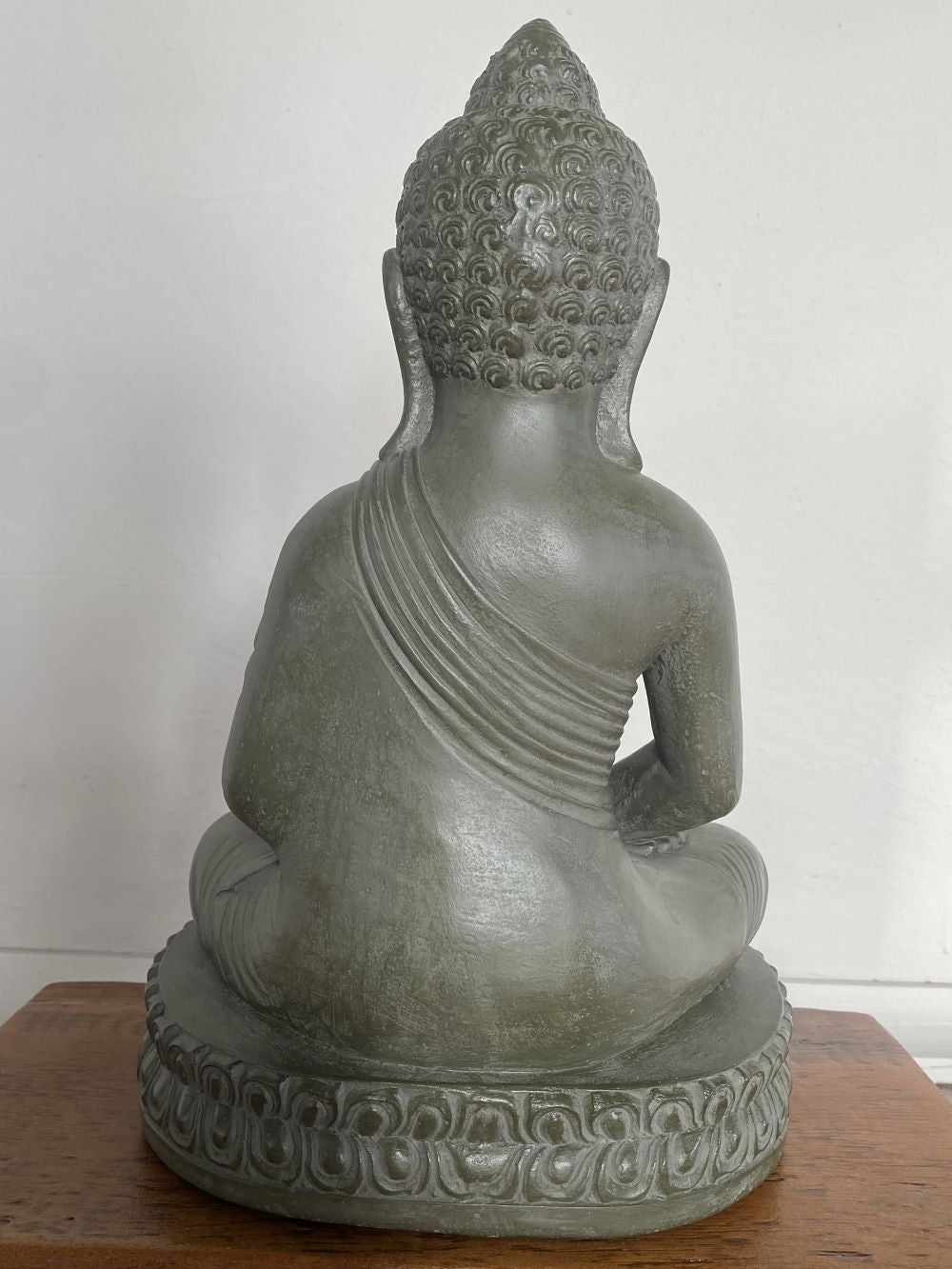 Buddha with Alms Bowl on Lotus Throne