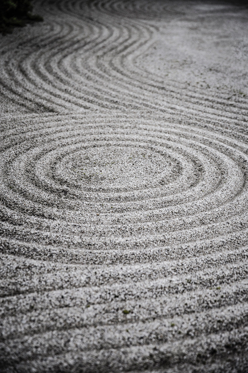 "Zen Sand" Art Print