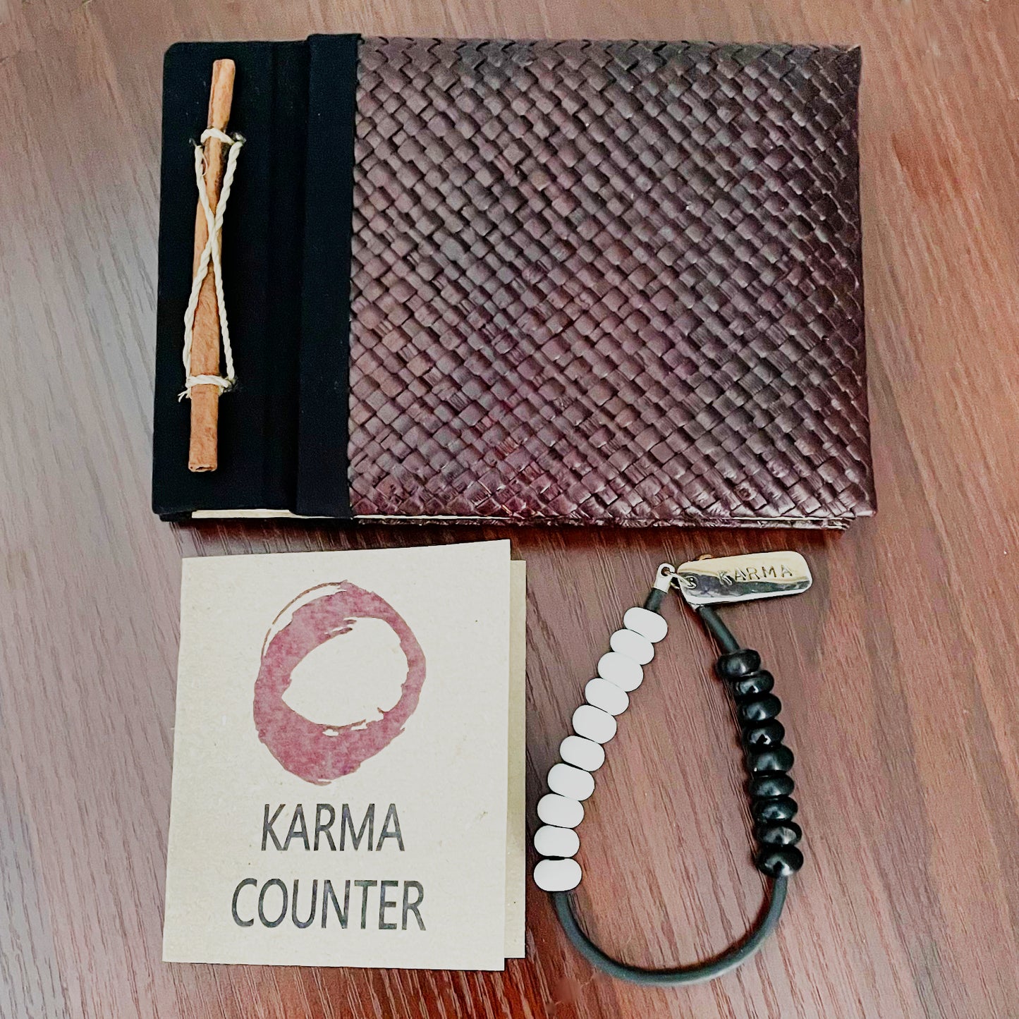 Karma Counter Notebook and Handheld Karma Tracker