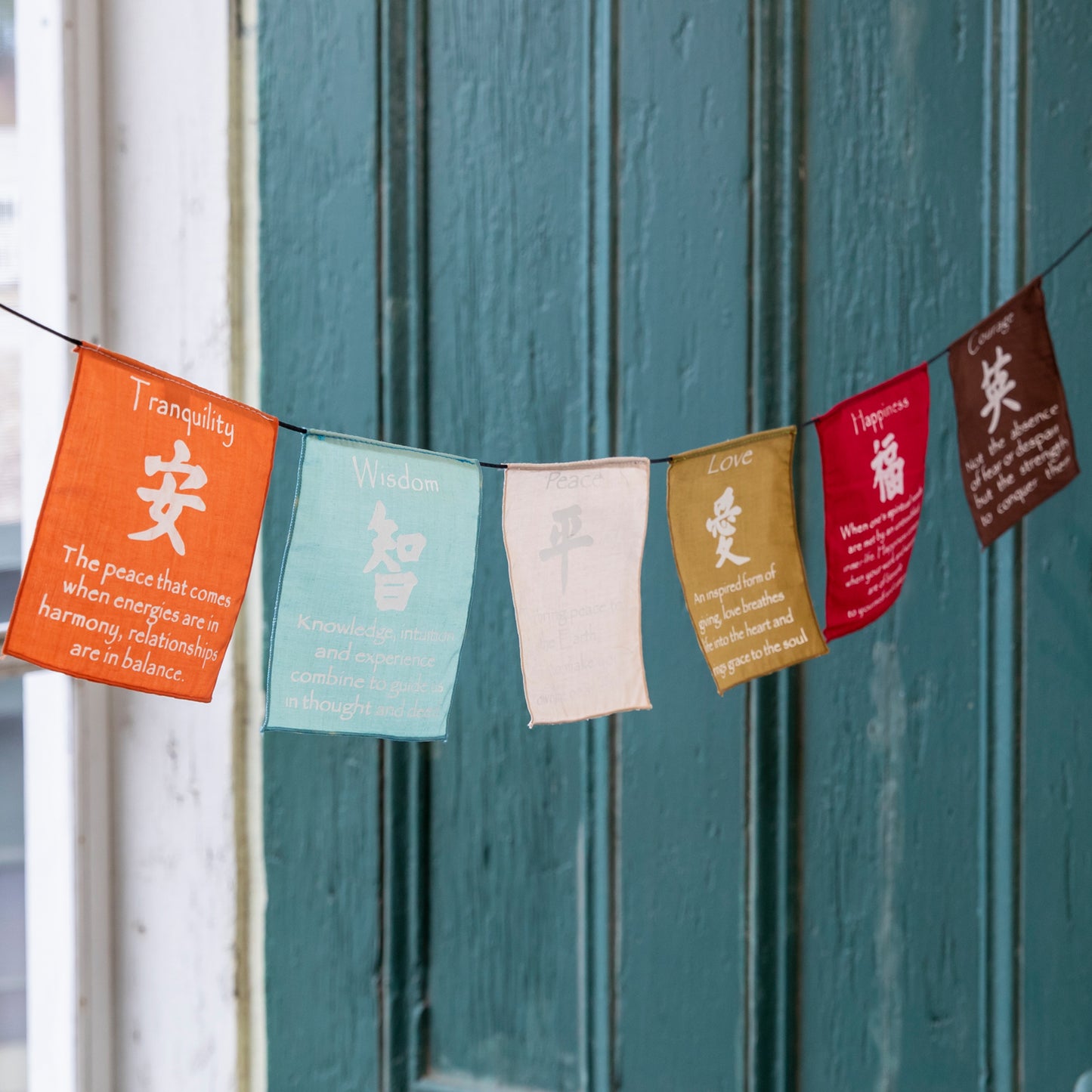 Small Prayer Flag in Soft Colors